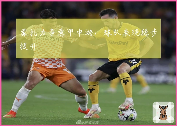 蒙扎力争意甲中游，球队表现稳步提升